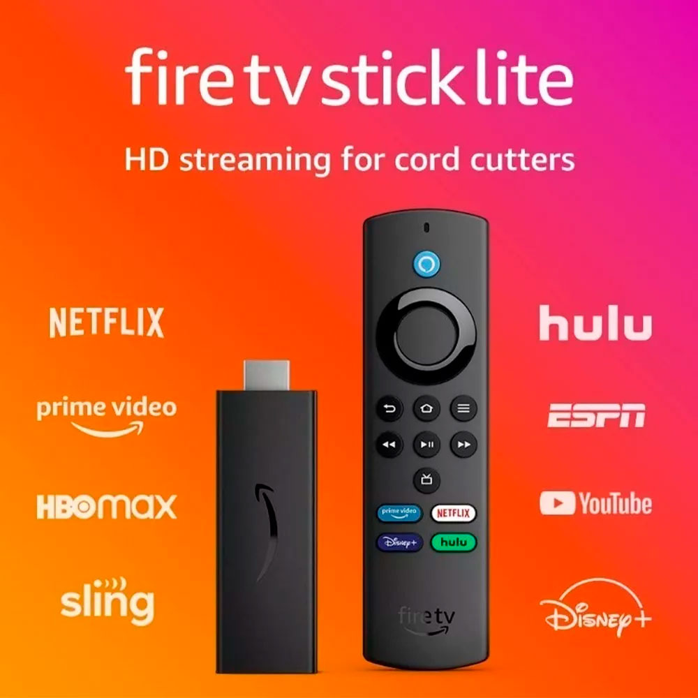 Fire Tv Stick Lite Con Botones Amazon Streaming | NecdigitalStore