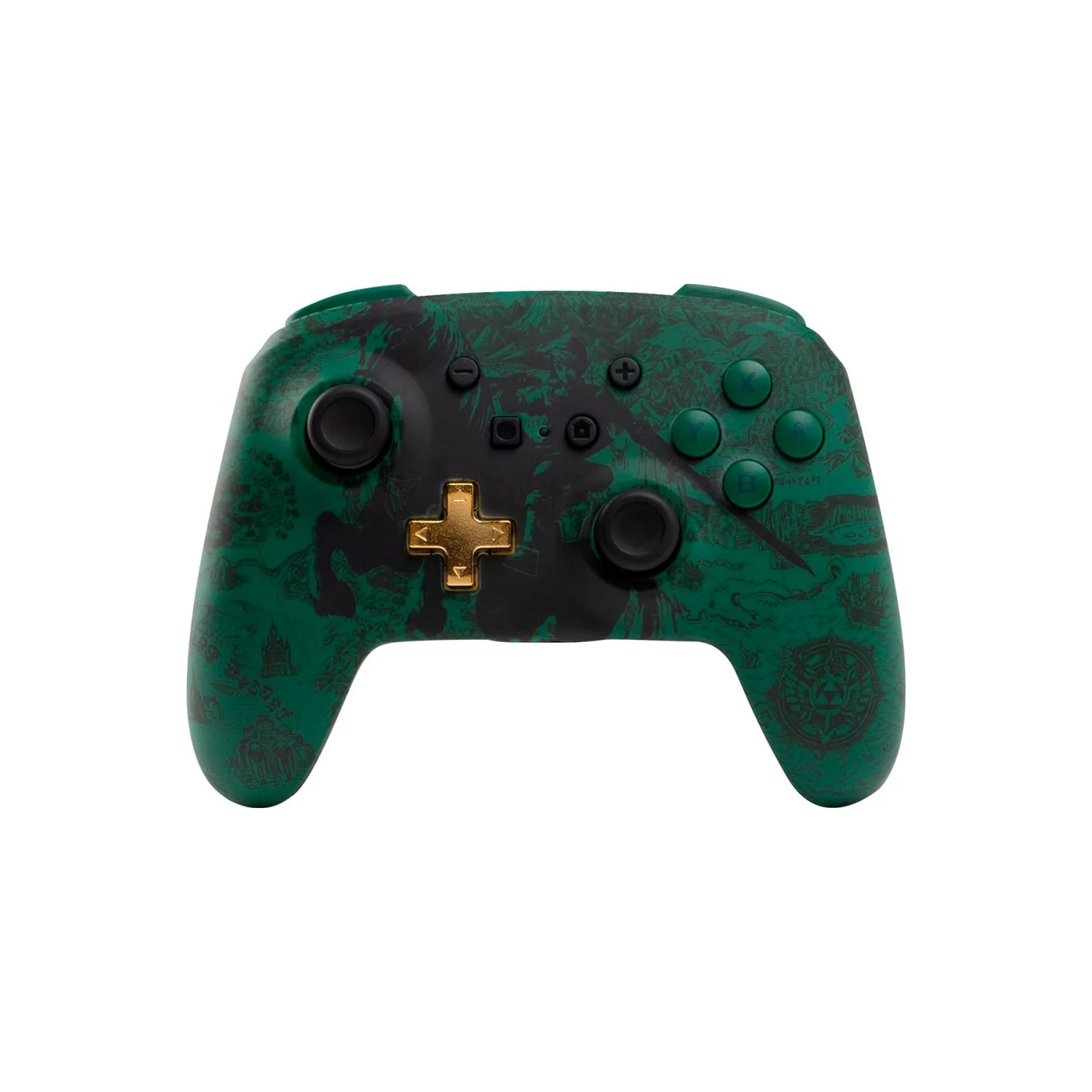 Powera Enhanced Wireless Controller Zelda Link Silhouette Nintendo